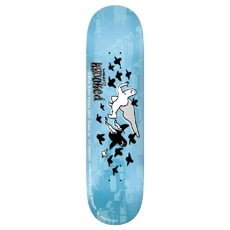 Krooked Deck Worrest Sth Bound Skateboard Deck - 8.25"