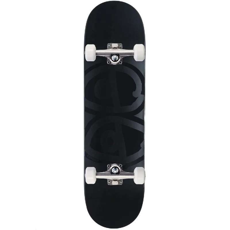 Krooked Eyes Skateboard Complete - Black - 8.50"