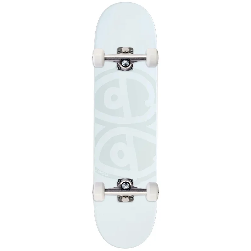 Krooked Eyes Skateboard Complete - White - 8.06"