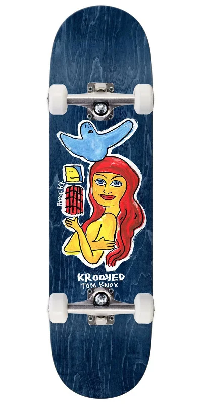 Krooked Knox Phone Box Tf Skateboard Complete - 8.25"