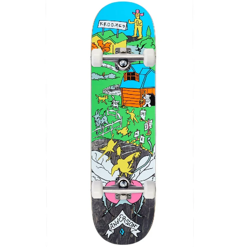 Krooked Manderson The Yard Skateboard Complete - 8.38"