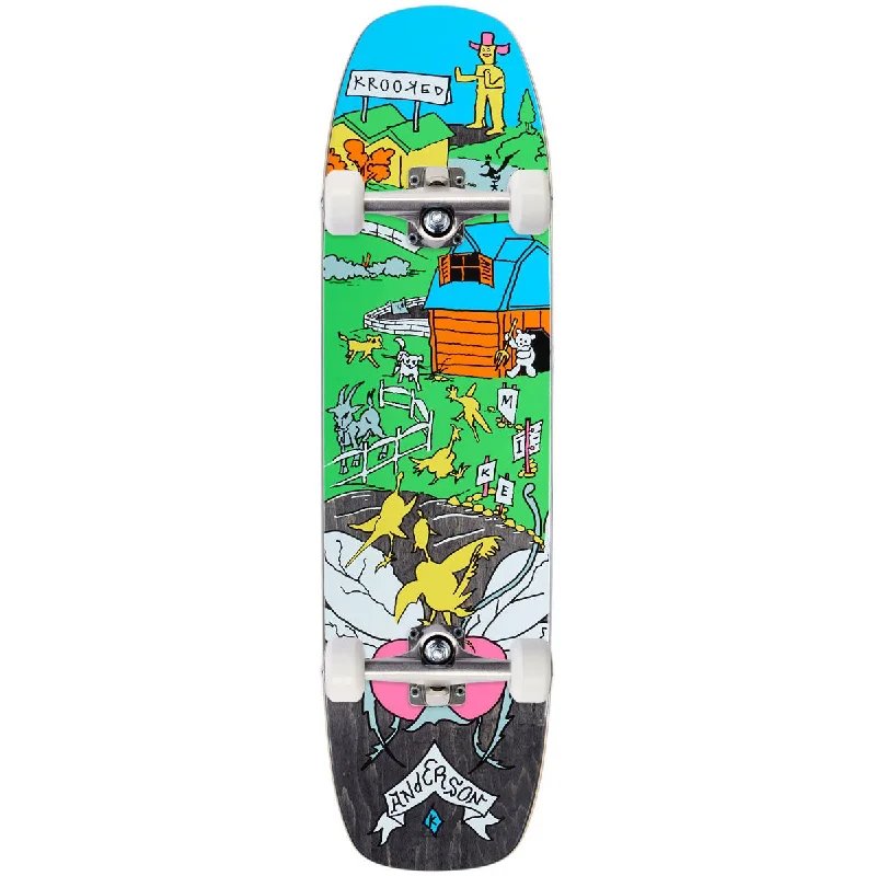 Krooked Manderson The Yard Skateboard Complete - 8.50"