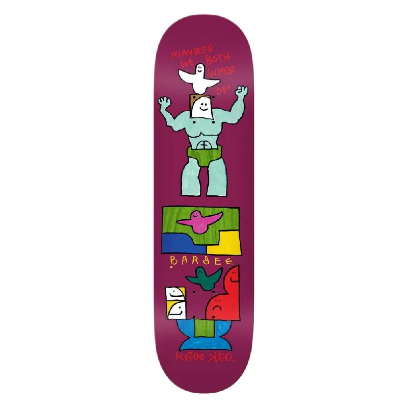 Krooked s Barbee We Skateboard Deck - 8.75"