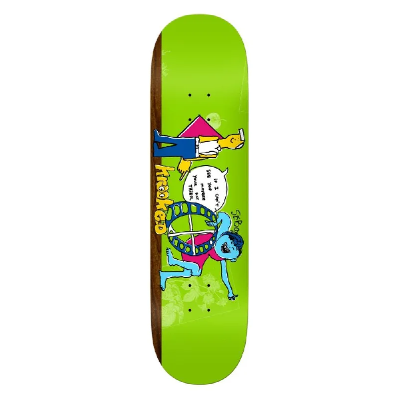 Krooked s Sebo Not Their Skateboard Deck - 8.5"