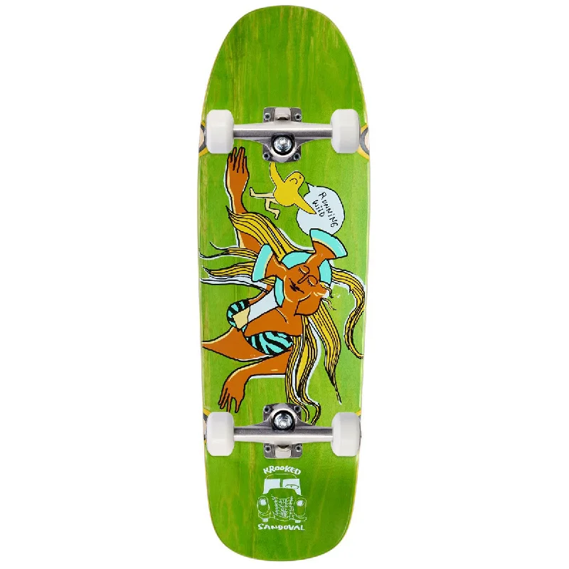 Krooked Sandoval Running Wild Skateboard Complete - 9.81"