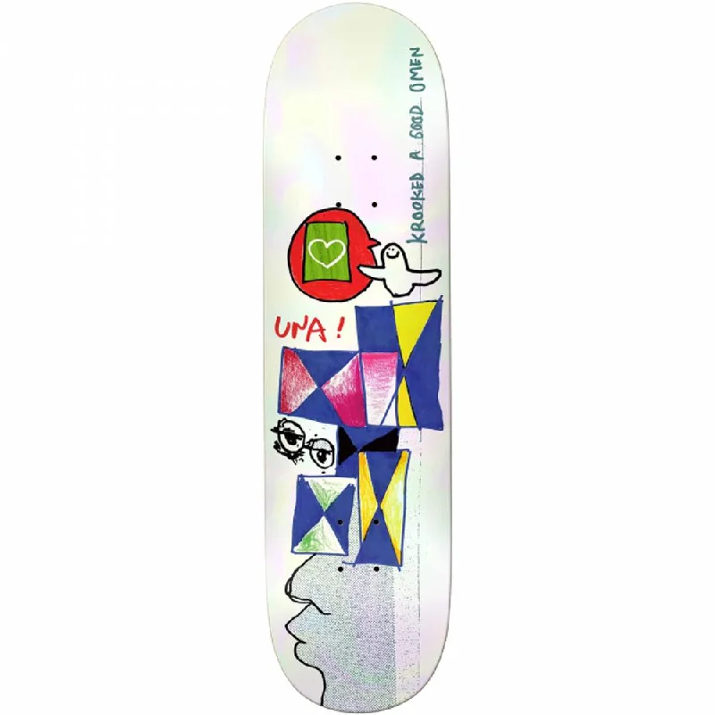 Krooked Una Farrar Omen 8.06" Skateboard Deck