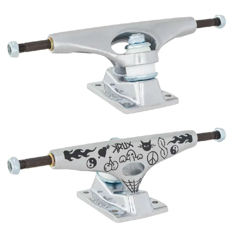 Krux K5 Doodle Silver Standard Skateboard Trucks