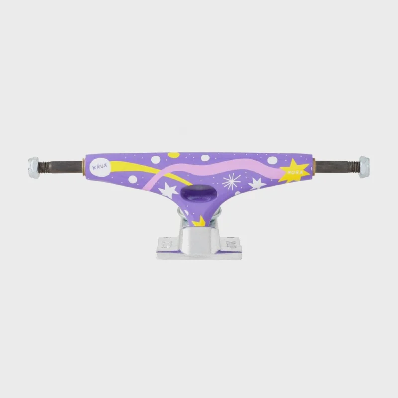 Krux Trucks - (Single) 8.25 K5 Nora Vasconcellos Dreams Standard Skateboard Truck - Purple