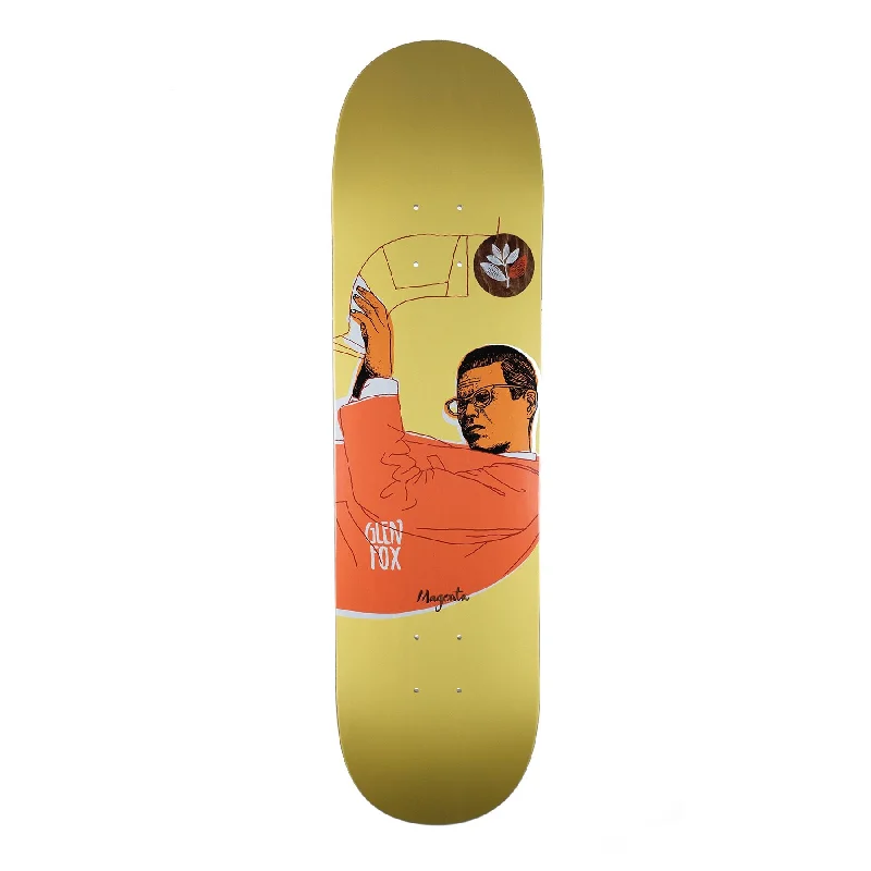 Magenta Glen Fox Free Jazz (Steep) Skateboard Deck - 8.25"