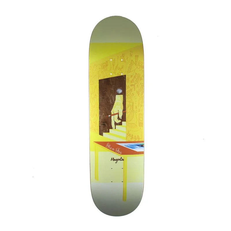 Magenta Glen Fox Sleep Board Skateboard Deck - 8.125"