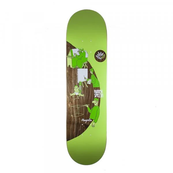 Magenta Ruben Spelta Extravision Skateboard Deck - 8.4"