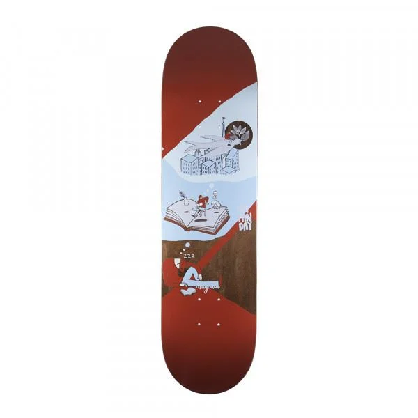 Magenta Soy Panday Extravision Skateboard Deck - 8.125"