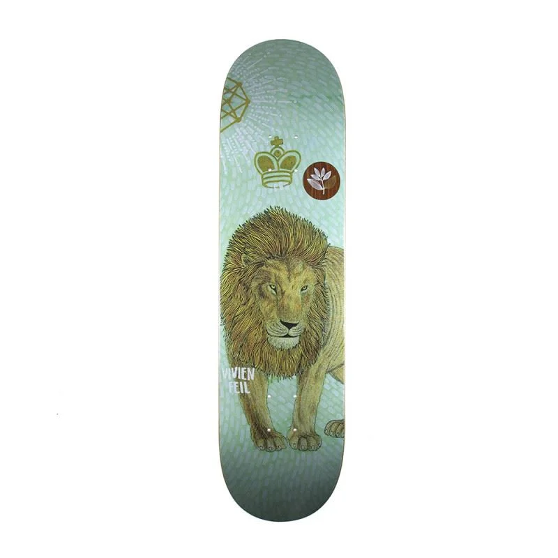 Magenta Vivien Feil Zoo Serie Board Skateboard Deck - 8.0"