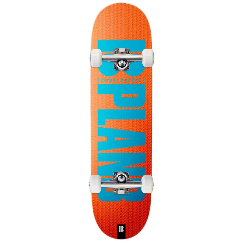 Plan B OG Metallic Skateboard Complete - Orange/Blue - 8.50"