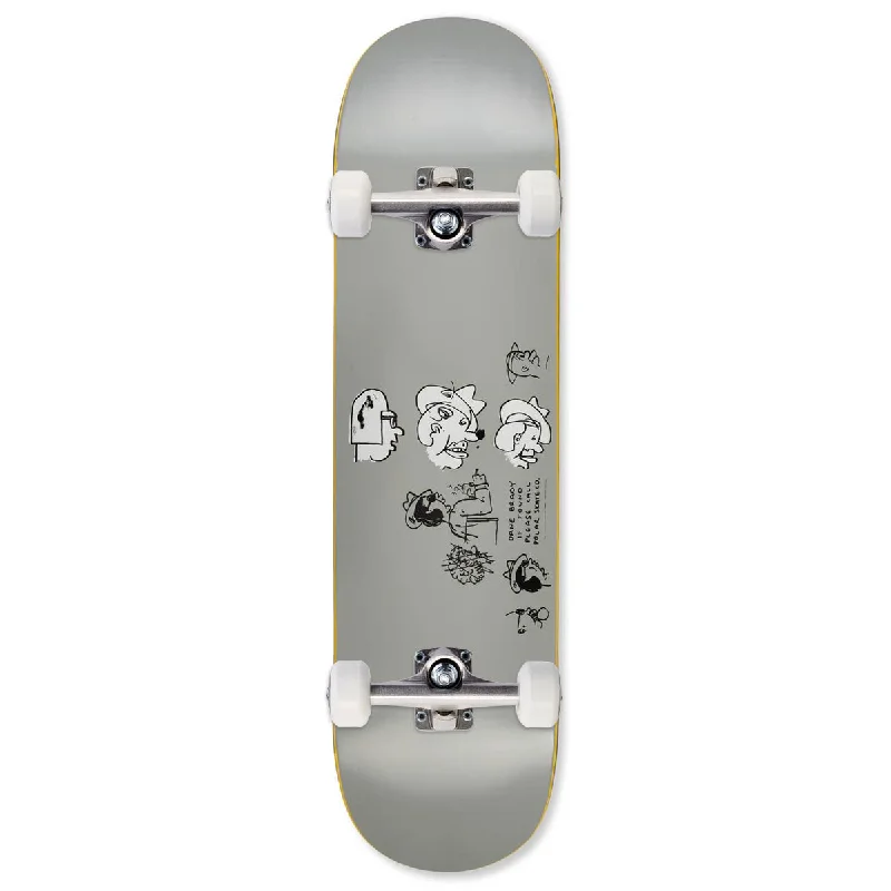 Polar Dane Brady Mia Skateboard Complete - Grey - 8.00"