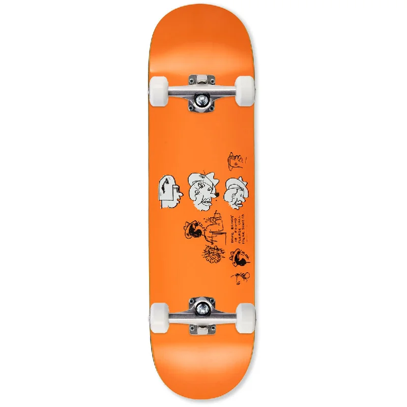 Polar Dane Brady Mia Skateboard Complete - Orange - 8.50"