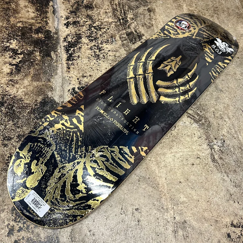 POWELL PERALTA FLIGHT SKELETON GOLD FOIL 8.63