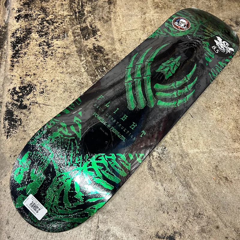 POWELL PERALTA FLIGHT SKELETON GREEN FOIL 8.5