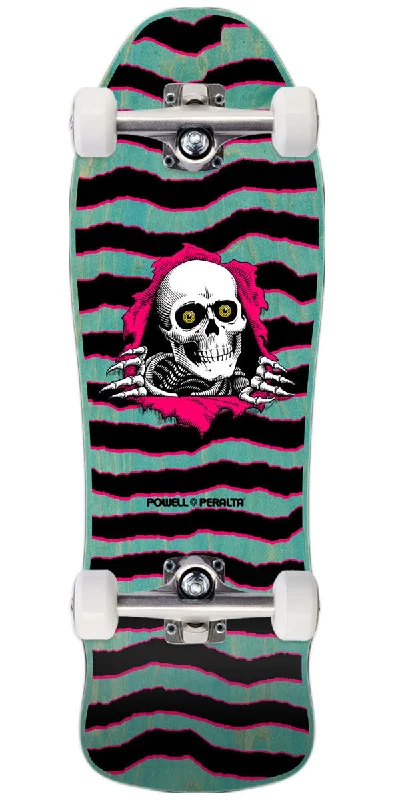 Powell-Peralta Geegah Ripper 12 Skateboard Complete - Teal Stain - 9.75"