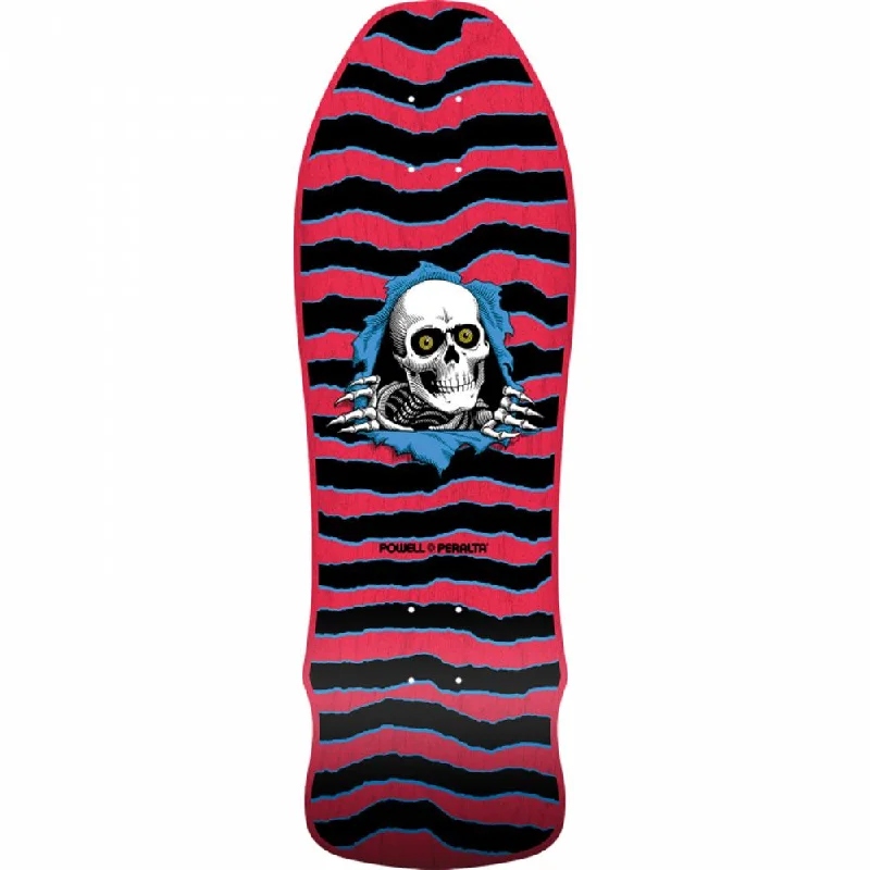 Powell Peralta Geegah Ripper 9.75" Red Stain Skateboard Deck