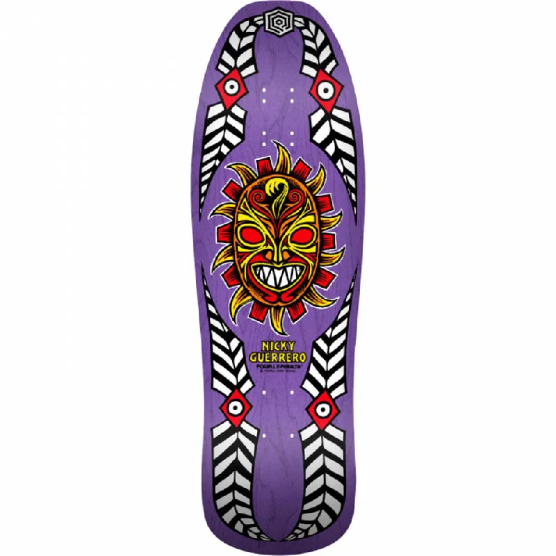 Powell Peralta Guerrero Mask 10" Purple Skateboard Deck