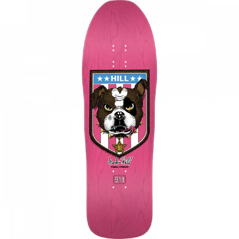 Powell Peralta Hill Bull Dog 10" Pink Stain Skateboard Deck