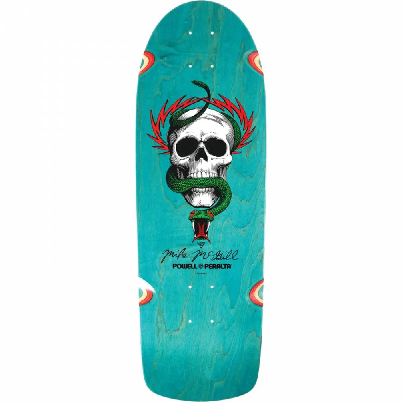 Powell Peralta Mcgill Skull/Snake 10" Teal Stain Skateboard Deck