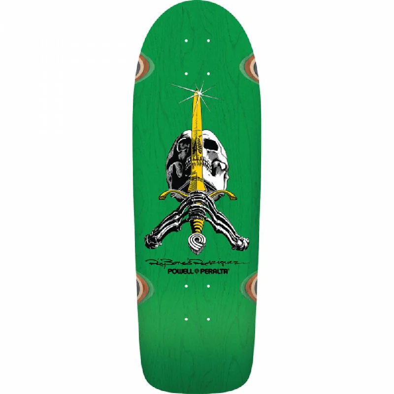 Powell Peralta Rodriguez Skull/Sword 10" Skateboard Deck