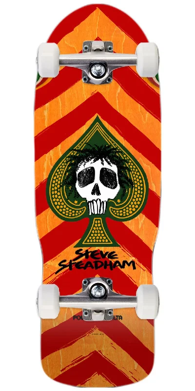 Powell-Peralta Steve Steadham Spade 13 Skateboard Complete - Orange Stain - 10.00"