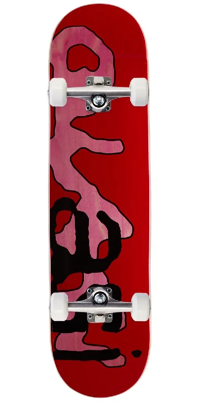 Quasi Lowercase Skateboard Complete - Red - 8.00"