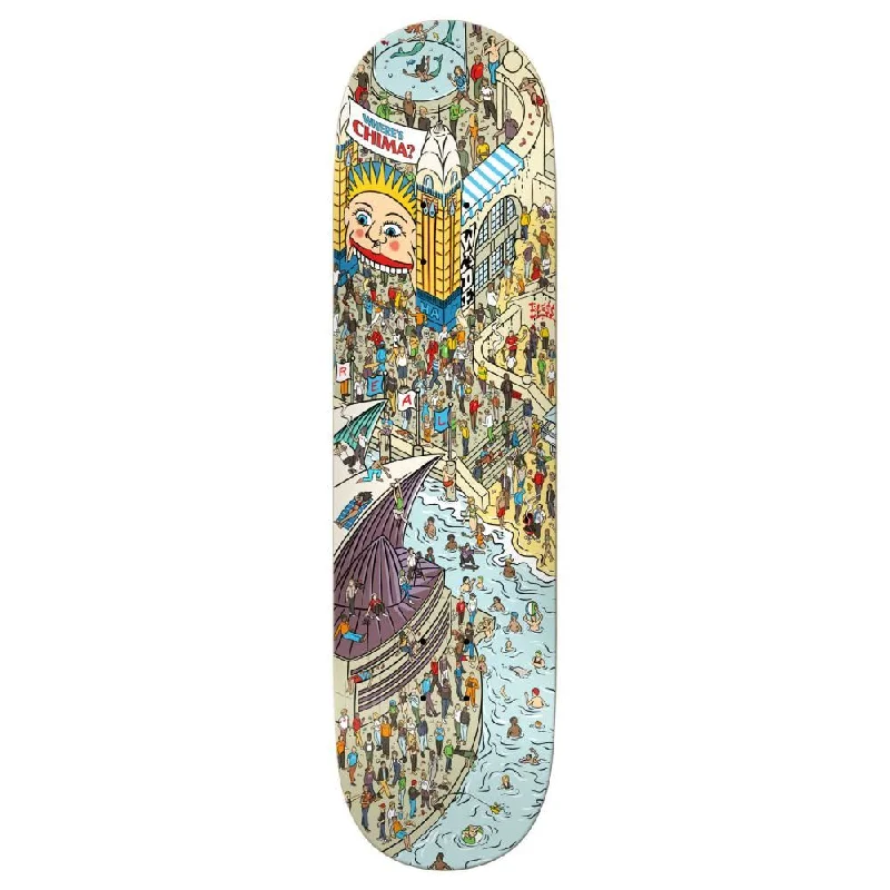 Real Deck Chima Wheres Skateboard Deck - 8.28"