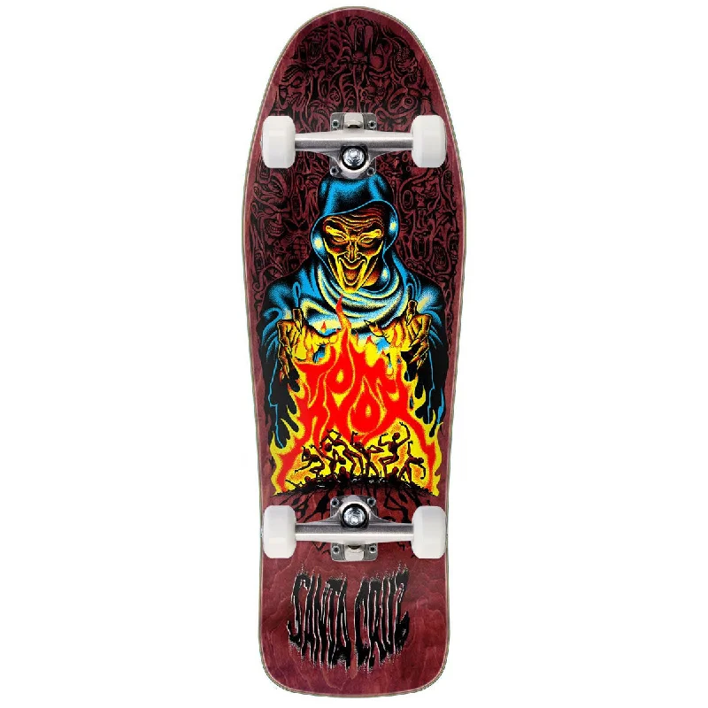 Santa Cruz Knox Firepit Reissue Skateboard Complete - 10.00"