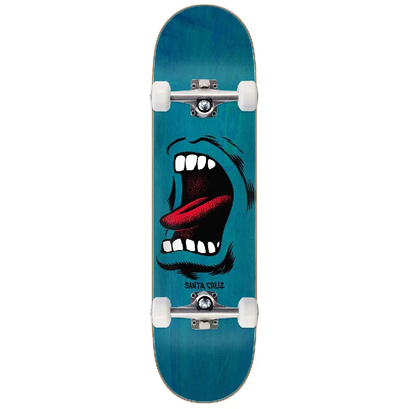 Santa Cruz Screaming Mouth 7 Ply Birch Skateboard Complete - 8.25"