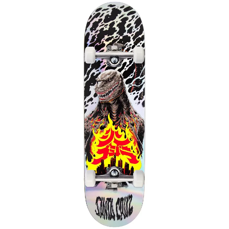 Santa Cruz x Godzilla Shin Knox Firepit Skateboard Complete - 8.50"