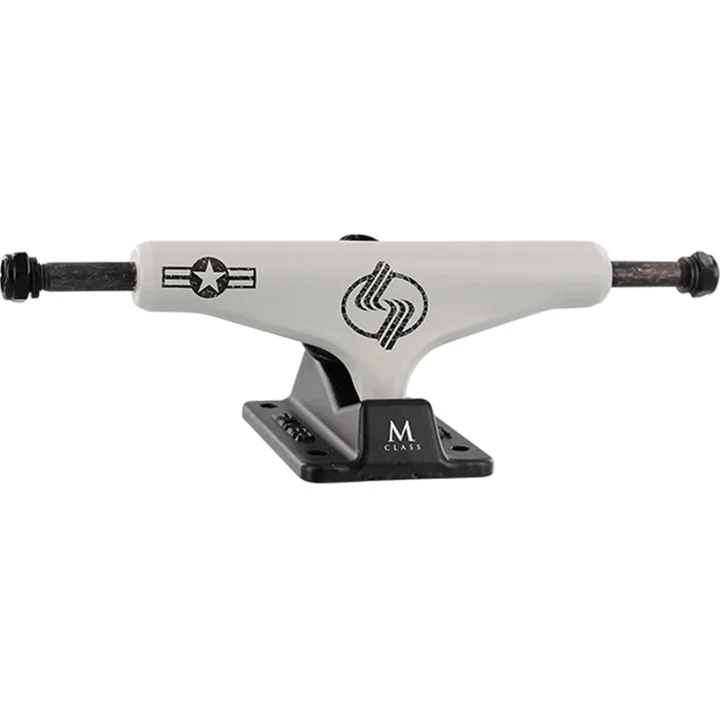 SILVER M-CLASS SPECTRUM SKATEBOARD TRUCKS 8.25" - GREY (SET OF 2)