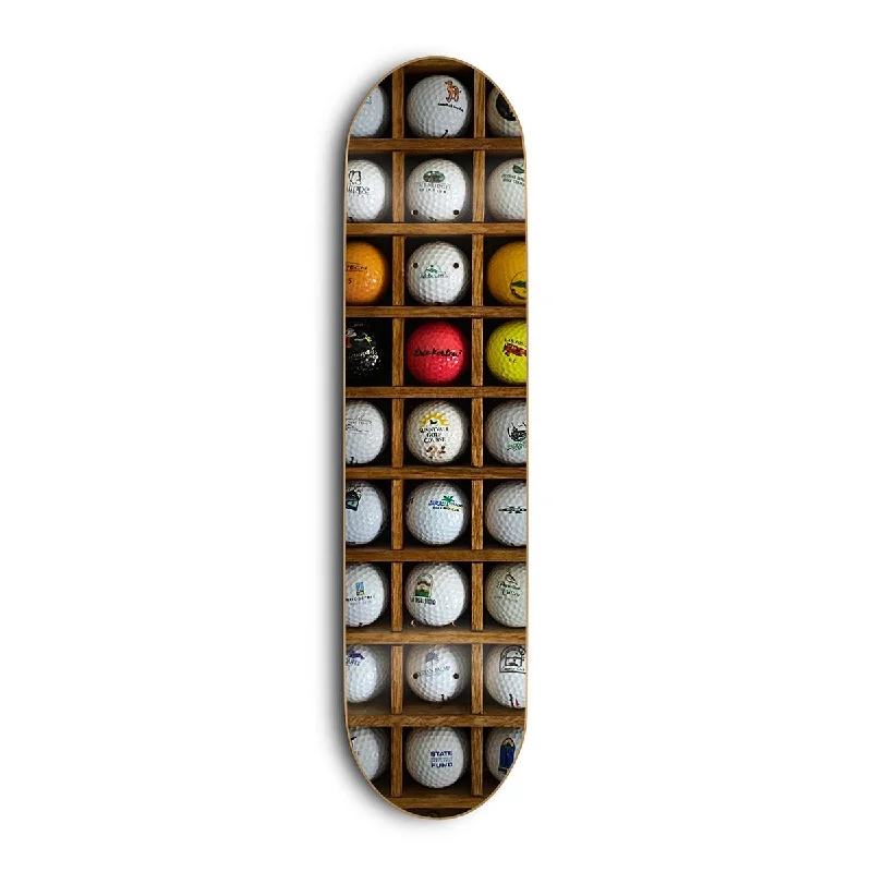 Skate Mental Eric Koston Golf Balls Skateboard Deck - 8.25"