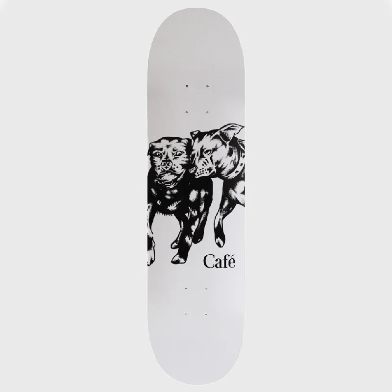 Skateboard Cafe - 8.0" Pooch And JB Skateboard Deck - Grey