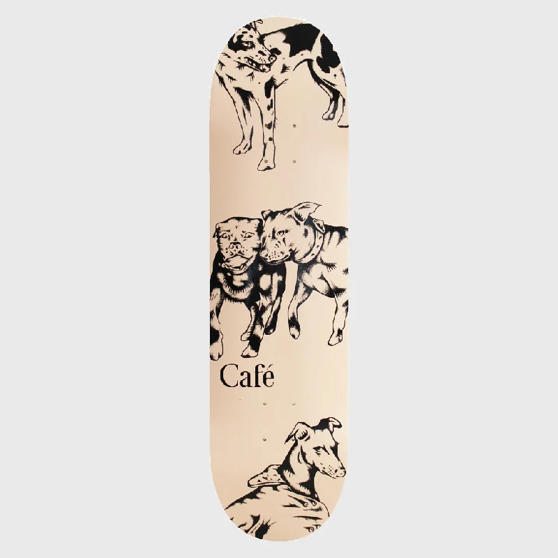 Skateboard Cafe - 8.25" Pooch Skateboard Deck - Cream