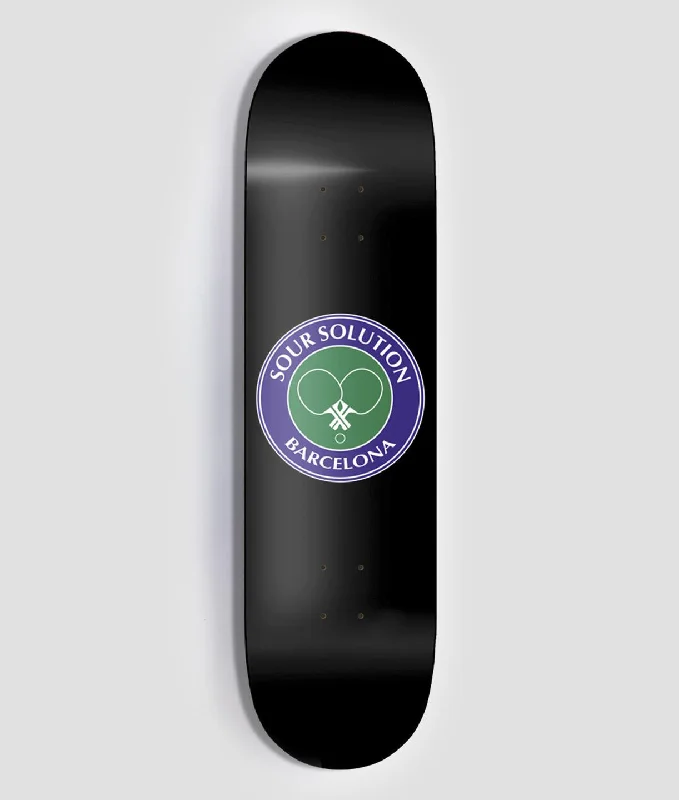 Sour Social Club Black Skateboard Deck - 8.125"