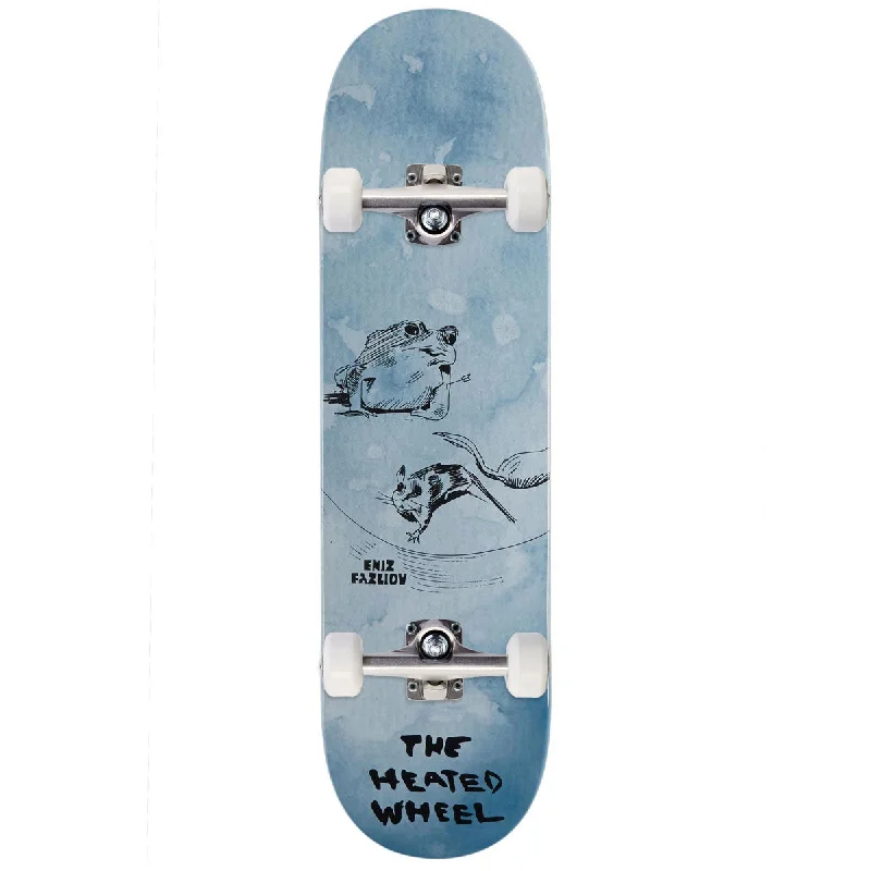 The Heated Wheel Eniz Fazliov Pierced Frog Skateboard Complete - 8.25"