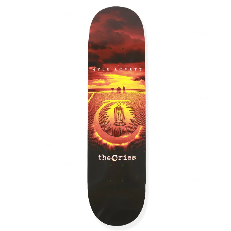 THEORIES NYLE LOVETT ITS HAPPENING SKATEBOARD DECK