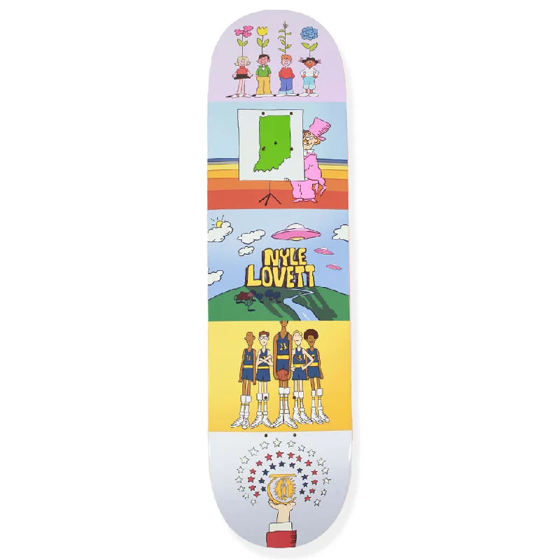 THEORIES NYLE LOVETT SCHOOL HOUSE ROCK SKATEBOARD DECK