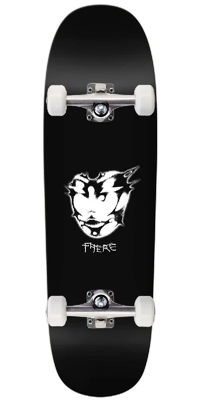 There Mask Skateboard Complete - Black - 9.25"