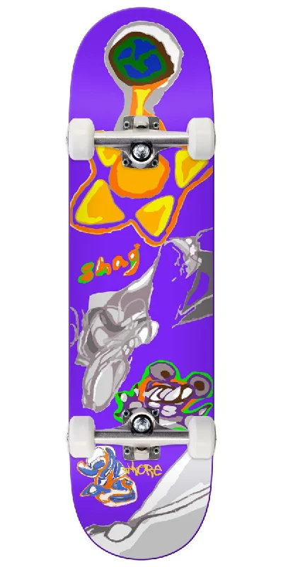 There Shag Tiger Sun Tf Skateboard Complete - Purple - 8.25"