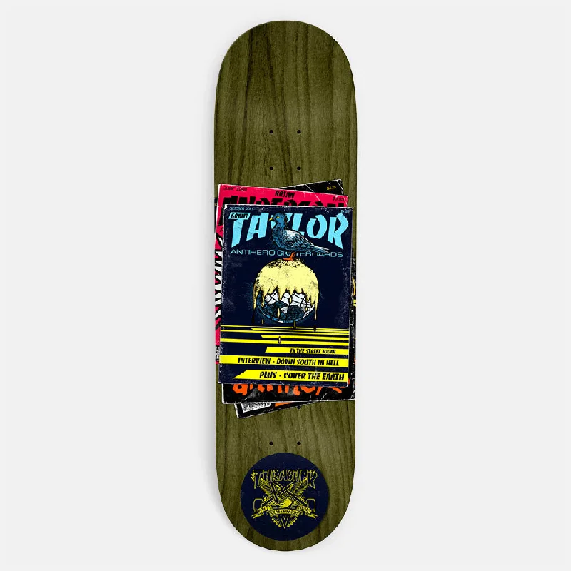 Thrasher Magazine - 8.38" Grant Taylor Anti Hero Skateboard Deck (Various Stains)