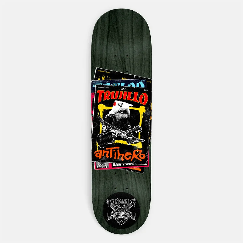 Thrasher Magazine - 8.5" Tony Trujillo Anti Hero Skateboard Deck (Yellow Stain)