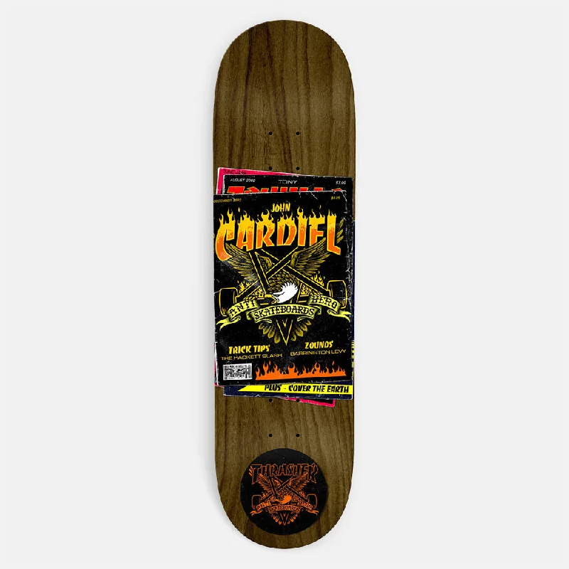 Thrasher Magazine - 8.62" John Cardiel Anti Hero Skateboard Deck (Various Stains)