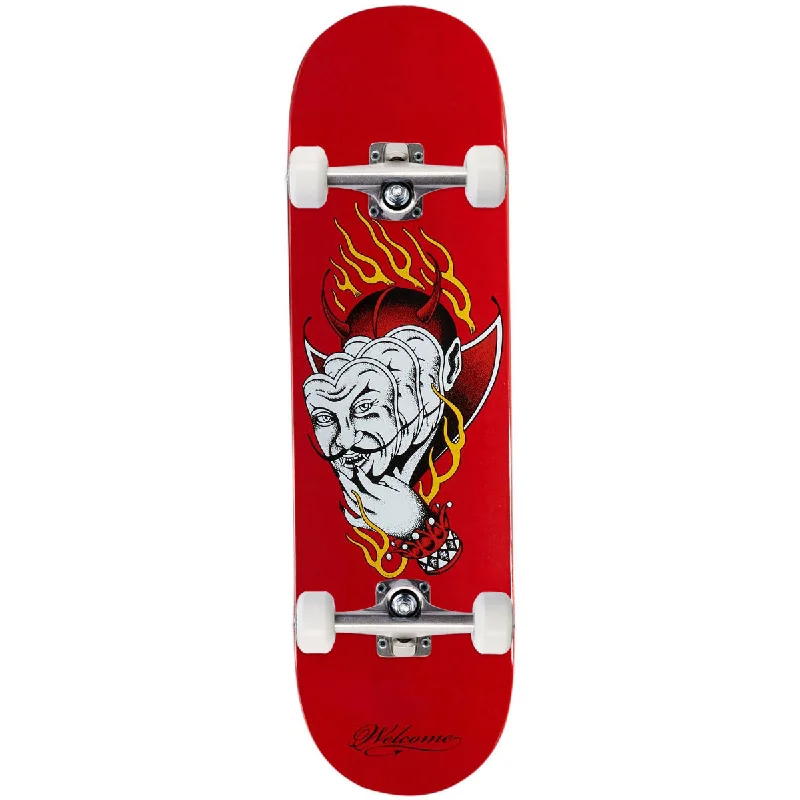 Welcome Diablo On A Popsicle Skateboard Complete - Red Dip - 8.75"