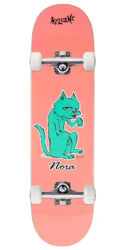 Welcome Feral Nora Skateboard Complete - Pink - 7.75"