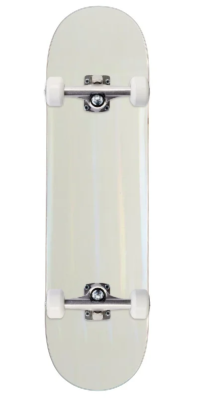 Zero Burman Signature Bold Skateboard Complete - Holograph - 8.25"